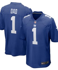 Number 1 Dad New York Giants Nike Game Jersey - Royal