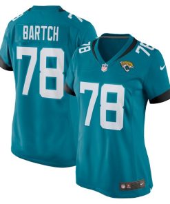 Alternative view of Ben Bartch Jacksonville Jaguars Nike Women's Game Jersey - Teal/Black