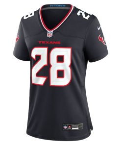 Alternative view of Joe Mixon Houston Texans Nike Women's Game Jersey - Navy