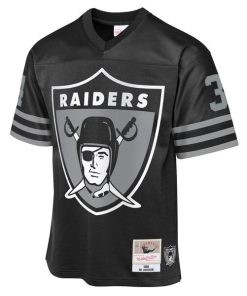 Alternative view of Bo Jackson Las Vegas Raiders  Youth 1988 Throwback Fashion Jersey - Black