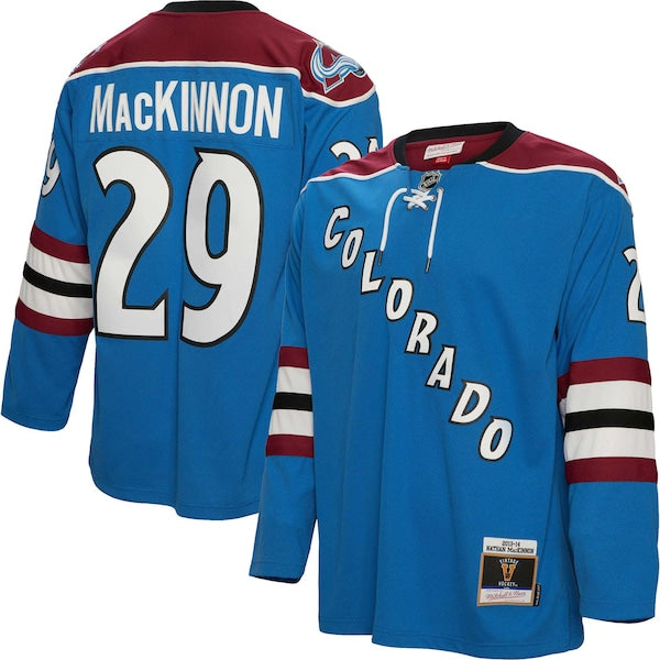 Nathan MacKinnon Colorado Avalanche 2013/14 Blue Line Player Jersey - Blue
