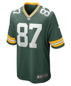 Alternative view of Romeo Doubs Green Bay Packers Nike Game Player Jersey - Green