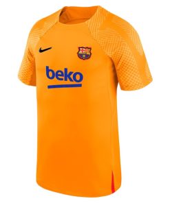 Alternative view of Barcelona Nike 2021/22 Strike Jersey - Orange
