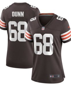 Michael Dunn Cleveland Browns Nike Women's Game Jersey - Brown