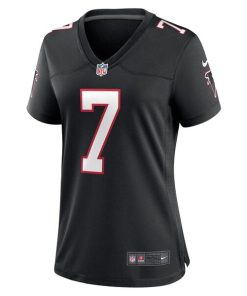 Alternative view of Bijan Robinson Atlanta Falcons Nike Women's Alternate Game Jersey - Black