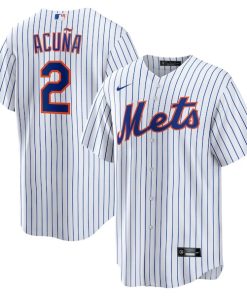 Luisangel Acu?a New York Mets Nike Home Replica Player Jersey - White