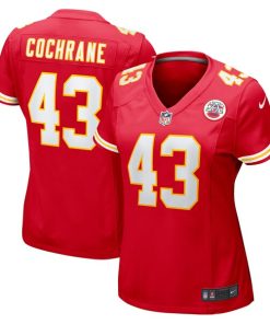 Jack Cochrane Kansas City Chiefs Nike Women's Game Player Jersey - Red