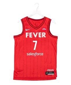 Adult Indiana Fever #7 Aliyah Boston Rebel Swingman Jersey - Rebel Edition - Red