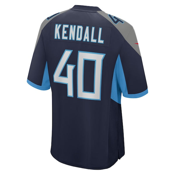 Anthony Kendall Tennessee Titans Nike Team Game Jersey - Navy - Image 3