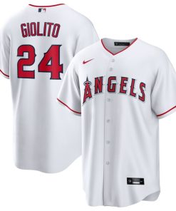 Lucas Giolito Los Angeles Angels Nike Home Replica Player Jersey - White