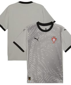 Portugal National Team Puma 2025 Goalkeeper Jersey - Gray