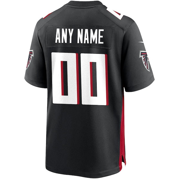 Atlanta Falcons Nike Custom Game Jersey - Black - Image 3