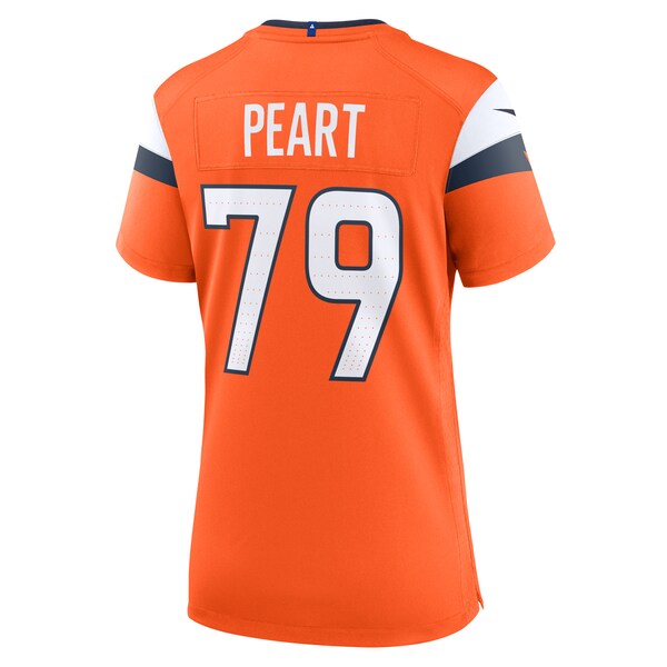 Matt Peart Denver Broncos Nike Women's Team Game Jersey - Orange - Image 3