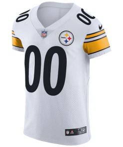 Alternative view of Pittsburgh Steelers Nike Vapor Untouchable Custom Elite Jersey - White