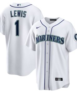 Kyle Lewis Seattle Mariners Nike Replica Player Name Jersey - White