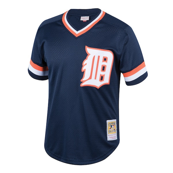 Kirk Gibson Detroit Tigers Youth Cooperstown Collection Mesh Batting Practice Jersey - Navy - Image 2
