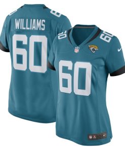 Darryl Williams Jacksonville Jaguars Nike Women's Game Player Jersey - Teal