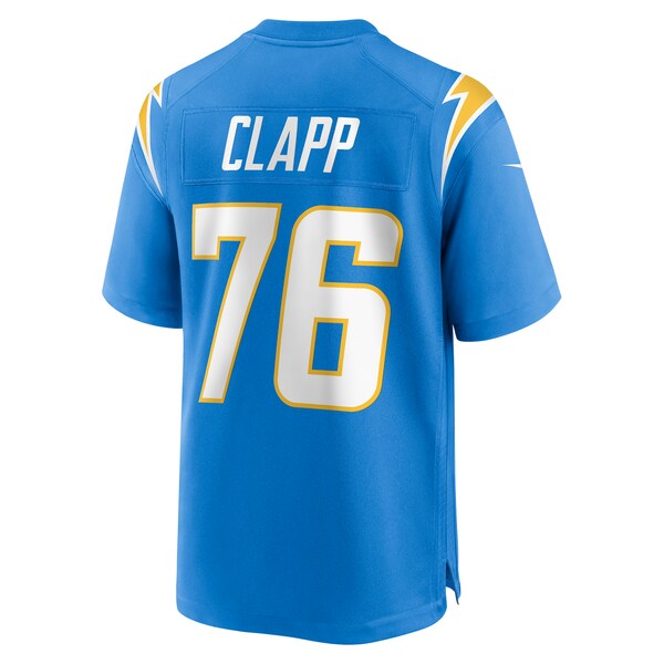 Will Clapp Los Angeles Chargers Nike Game Jersey - Powder Blue - Image 3