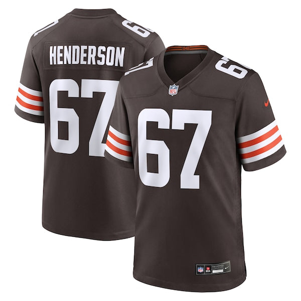 LaDarius Henderson Cleveland Browns Nike Team Game Jersey - Brown