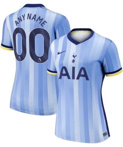 Tottenham Hotspur Nike Women's 2024/25 Away Replica Custom Jersey - Blue