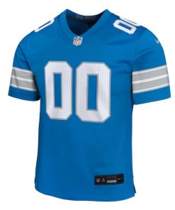Alternative view of Detroit Lions Nike Youth Custom Game Jersey - Blue