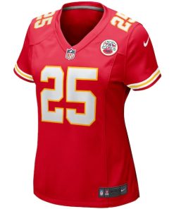 Alternative view of Clyde Edwards-Helaire Kansas City Chiefs Nike Women's Player Jersey - Red