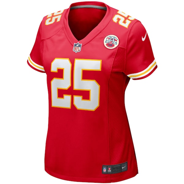 Clyde Edwards-Helaire Kansas City Chiefs Nike Women's Player Jersey - Red - Image 2