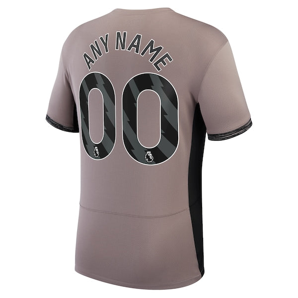 Tottenham Hotspur Nike Youth 2023/24 Third Stadium Replica Custom Jersey?ยจC Tan - Image 3