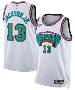Jaren Jackson Jr. Memphis Grizzlies Nike Unisex 2024/25 Swingman Jersey - White - Classic Edition