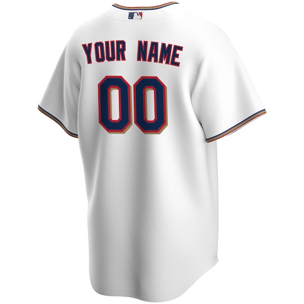 Minnesota Twins Nike Youth Home Replica Custom Jersey - White - Image 3
