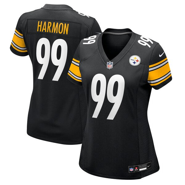 Derrick Harmon Pittsburgh Steelers Nike Women's Team Game Jersey - Black