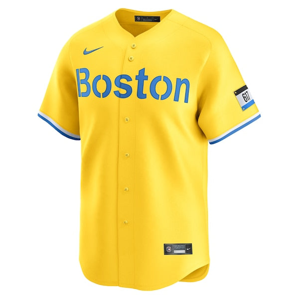 David Ortiz Boston Red Sox Nike City Connect Retired Player Jersey - Gold - Image 2