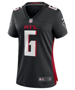 Alternative view of Younghoe Koo Atlanta Falcons Nike Women's Team Game Jersey - Black