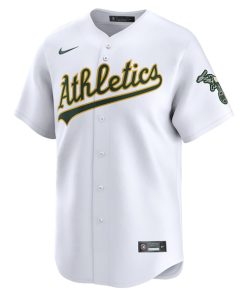 Alternative view of Oakland Athletics Nike 2024 Jackie Robinson Day Home Limited Jersey?¨C White