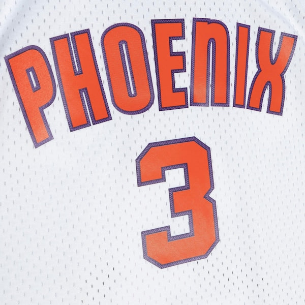 Stephon Marbury Phoenix Suns 2001/02 Hardwood Classics Swingman Jersey - White - Image 4