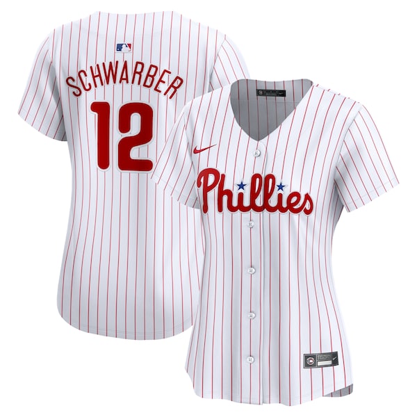 Kyle Schwarber Philadelphia Phillies Nike Women's Home Limited Player Jersey - White