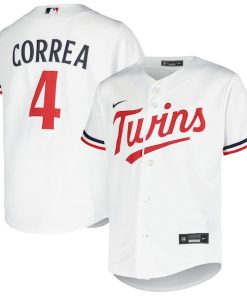 Carlos Correa Minnesota Twins Nike Youth Alternate Replica Player Jersey - White