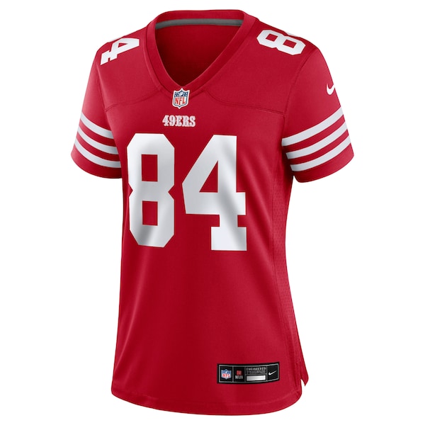 Kendrick Bourne San Francisco 49ers Nike Women's Team Game Jersey - Scarlet - Image 2