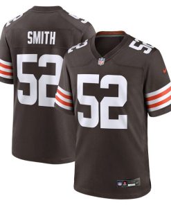 Elerson Smith Cleveland Browns Nike Team Game Jersey -  Brown