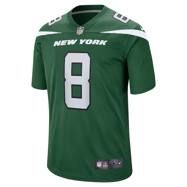 Aaron Rodgers New York Jets Nike Youth Game Jersey - Green/Black/White - Image 3