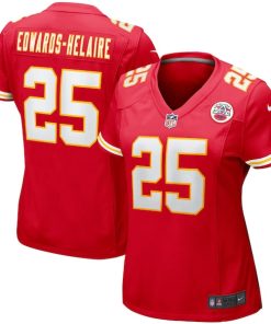 Clyde Edwards-Helaire Kansas City Chiefs Nike Women's Player Jersey - Red
