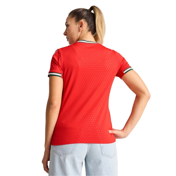 Portugal National Team Puma Women's 2025 Home Replica Jersey - Red/White - Image 7