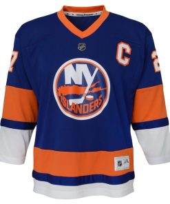 Alternative view of Anders Lee New York Islanders Youth Replica Player Jersey - Blue
