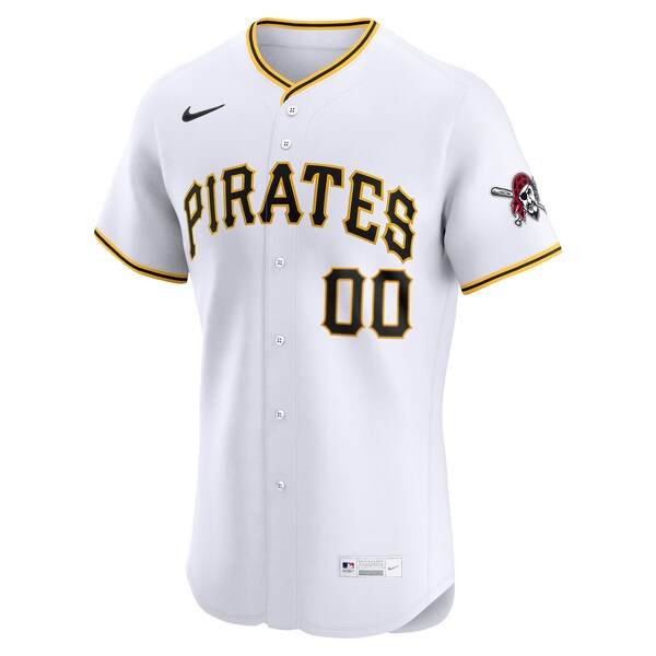 Pittsburgh Pirates Nike Home Elite Pick-A-Player Retired Roster Jersey - White - Image 2