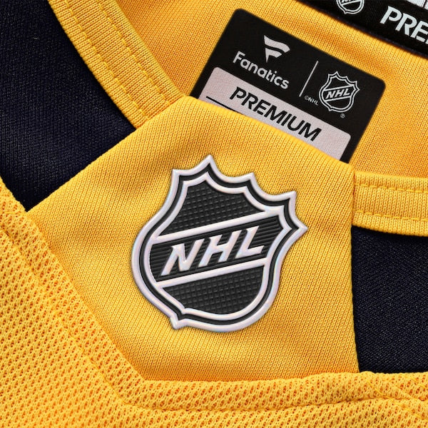Ryan O'Reilly Nashville Predators Home Premium Jersey - Yellow - Image 5