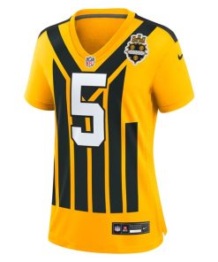 Alternative view of Jalen Ramsey Pittsburgh Steelers Nike Women's Alternate 1933 Throwback Game Jersey - Gold
