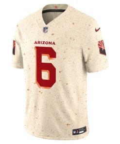 Alternative view of James Conner Arizona Cardinals Nike 2025 Rivalries Collection Limited Jersey - Natural