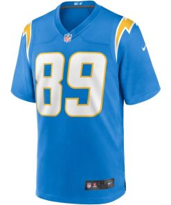 Alternative view of Donald Parham Jr. Los Angeles Chargers Nike Game Jersey - Powder Blue