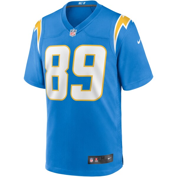 Donald Parham Jr. Los Angeles Chargers Nike Game Jersey - Powder Blue - Image 2