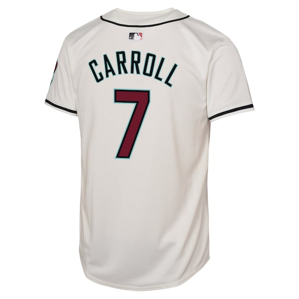 Corbin Carroll Arizona Diamondbacks Nike Youth Home Limited Player Jersey - White - Image 3